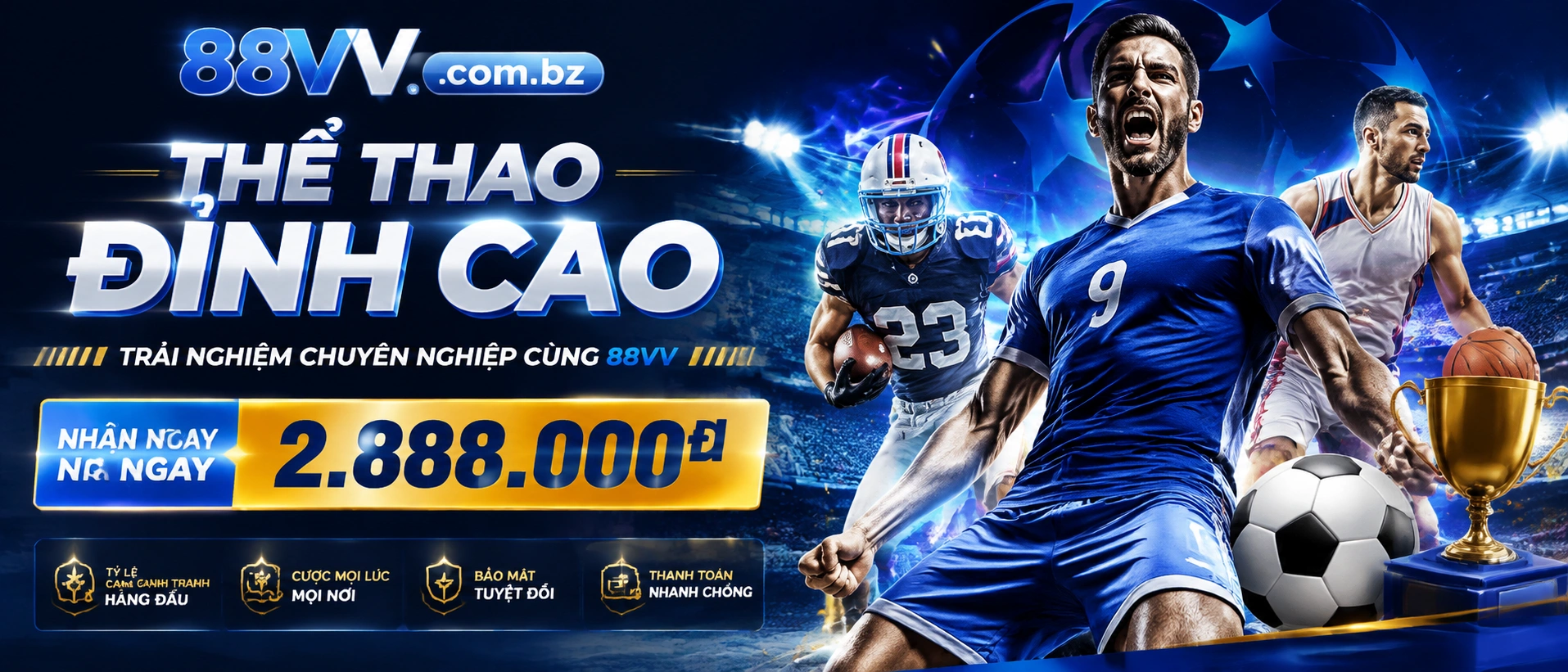 Đá gà trực tuyến tại 88vv.com.bz – Kèo ngon, rút tiền nhanh banner